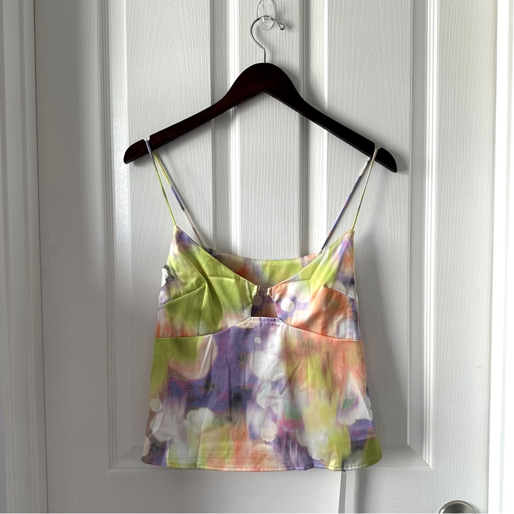 Missguided Multicolor Tie-Dye Camisole
